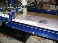 Custom Gothic Stair Posts - Foam Proof In Progress 1